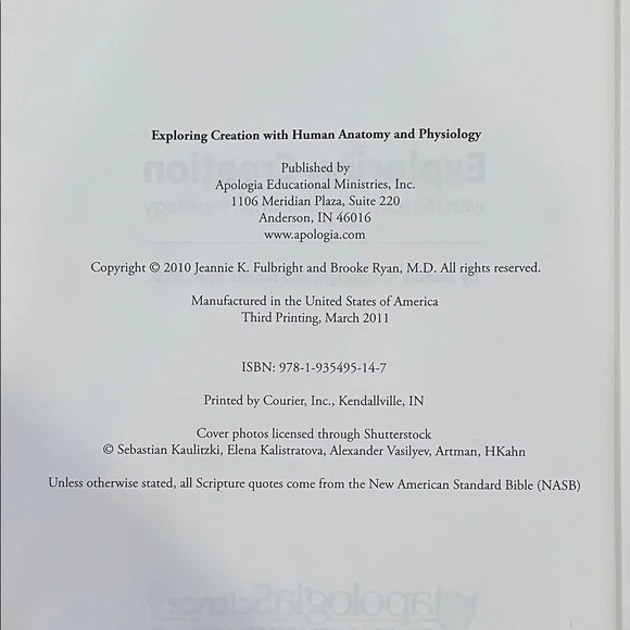 Christian Homeschool—Exploring Creation with Human Anatomy and Physiology Book - Picture 6 of 8